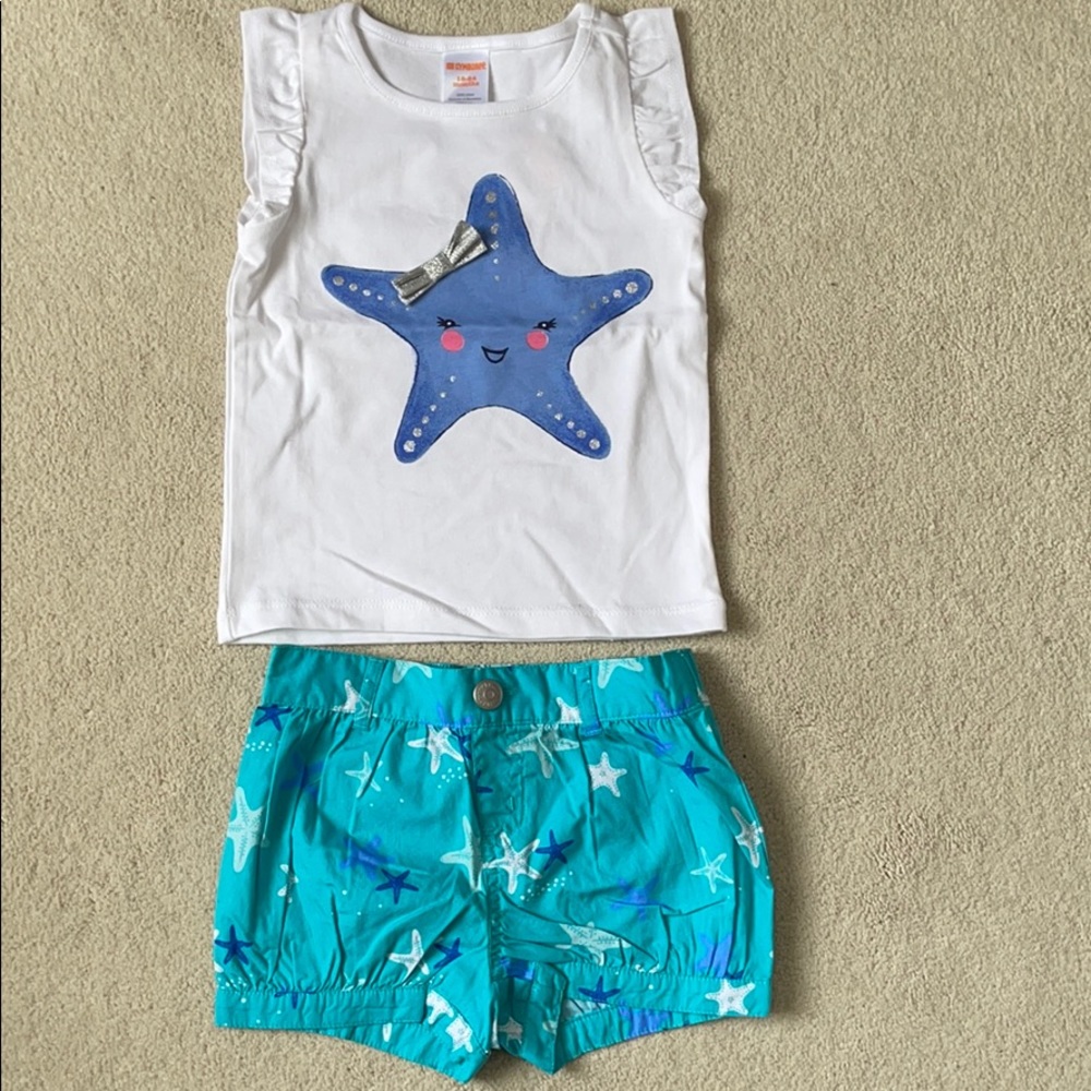 Gymboree starfish outfit